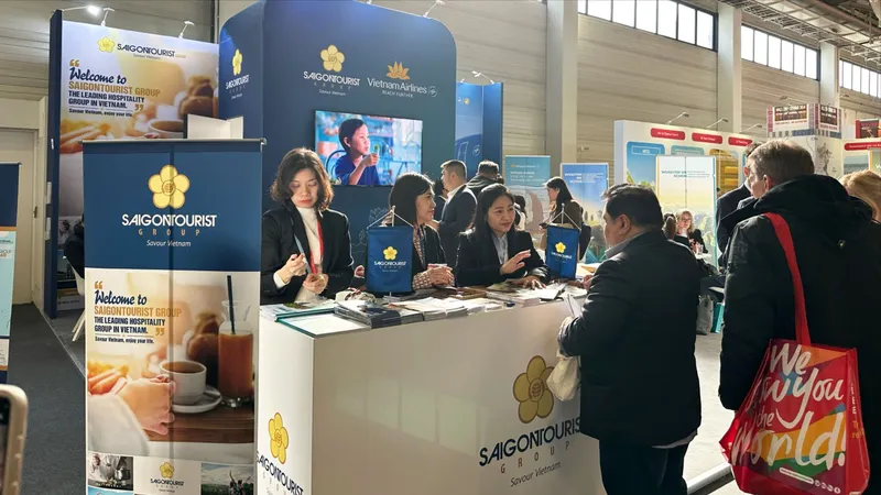 Tham gia Hội chợ quốc tế ITB Berlin 2024, Saigontourist Group đẩy mạnh thu hút thị trường khách châu Âu