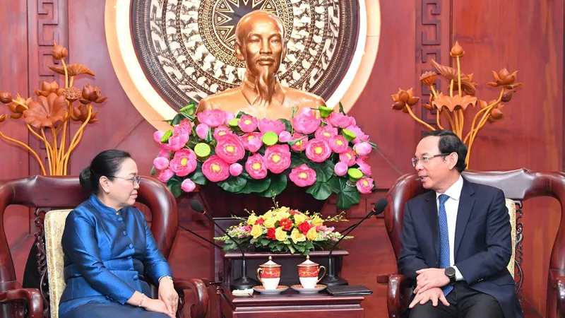 TPHCM chú trọng tăng cường hợp tác với Lào trên nhiều lĩnh vực