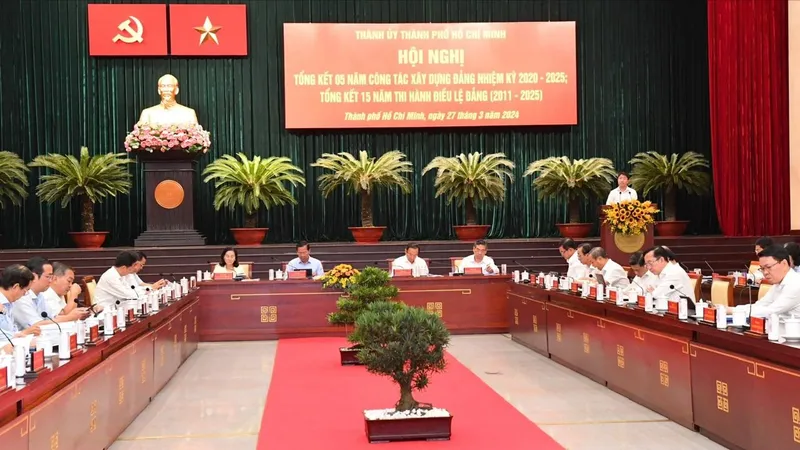 TPHCM: Công tác xây dựng Đảng đạt nhiều kết quả tích cực 