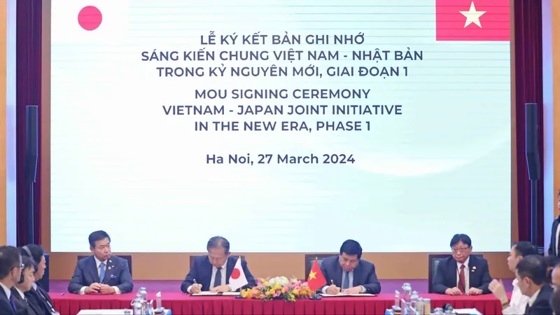 Khởi động sáng kiến chung Việt Nam - Nhật Bản trong kỷ nguyên mới