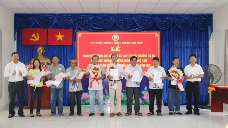 Dự án nâng cấp, mở rộng đường Dương Quảng Hàm (TPHCM): Gần 1.240 tỷ đồng bồi thường, tái định cư cho người dân