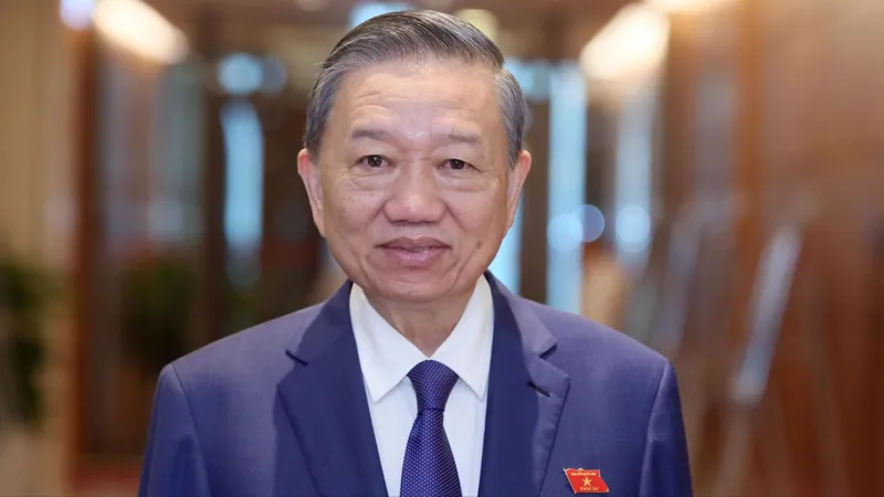 Tân Chủ tịch nước Tô Lâm. Ảnh: VIẾT CHUNG 
