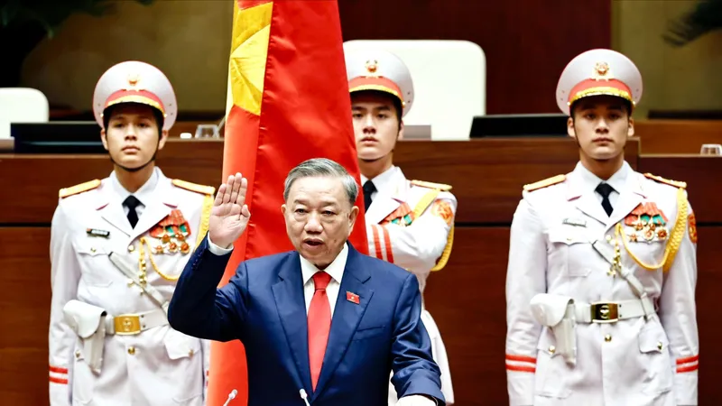 Tân Chủ tịch nước Tô Lâm tuyên thệ, phát biểu nhậm chức