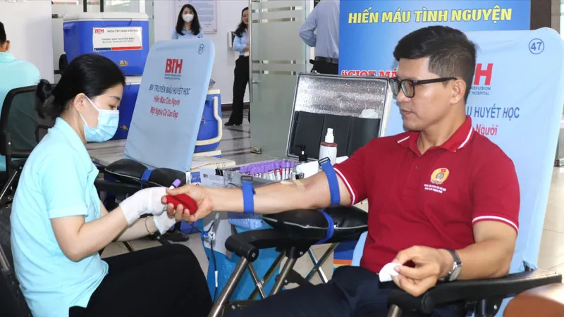 Lan tỏa tinh thần hiến máu cứu người