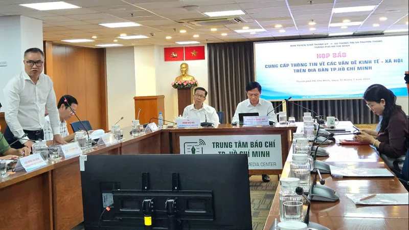 Quang cảnh họp báo