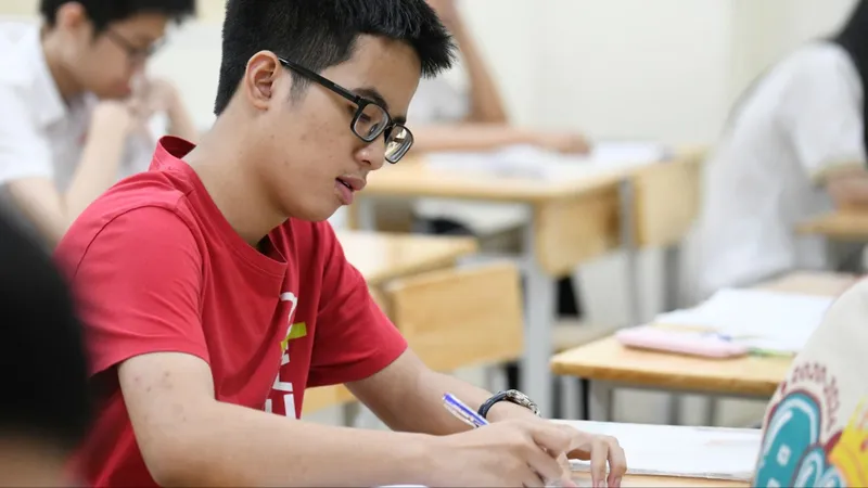 Thí sinh dự thi tốt nghiệp THPT