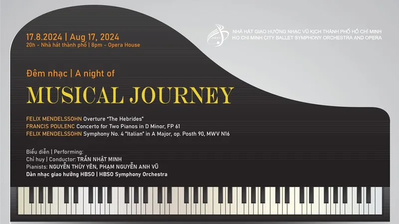 Đêm nhạc lãng mạn Musical Journey