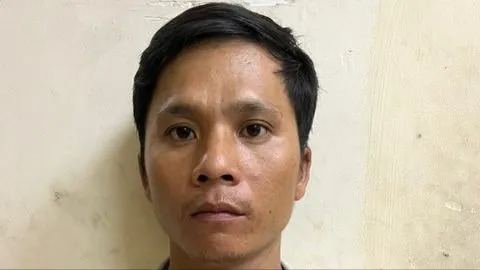 Mai Văn Cường tại cơ quan công an 