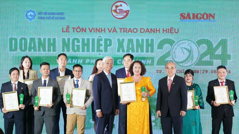 Tôn vinh 98 Doanh nghiệp xanh TPHCM