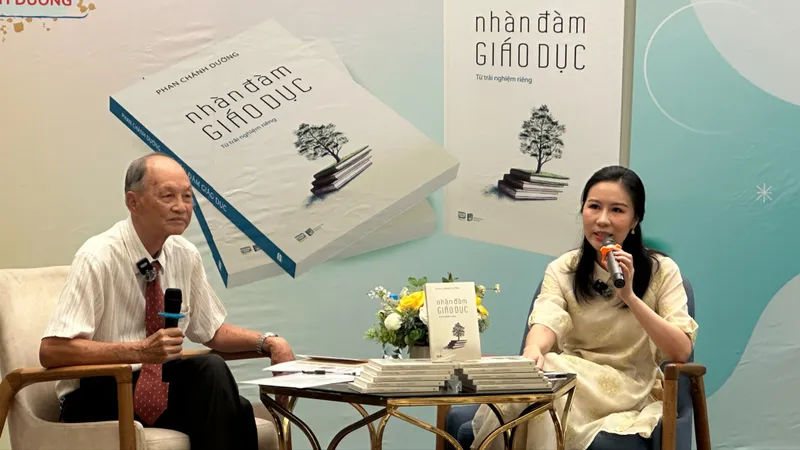 Chuyên gia Phan Chánh Dưỡng trò chuyện về “kinh nghiệm giáo dục và phát triển”