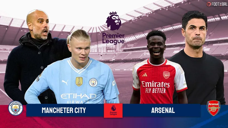 Man.City đấu Arsenal và Pep Guardiola đấu Mikel Arteta hiện là đỉnh cao của bóng đá Anh