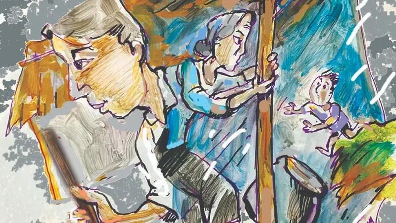 Chiếc đũa bếp và cây cột nhà