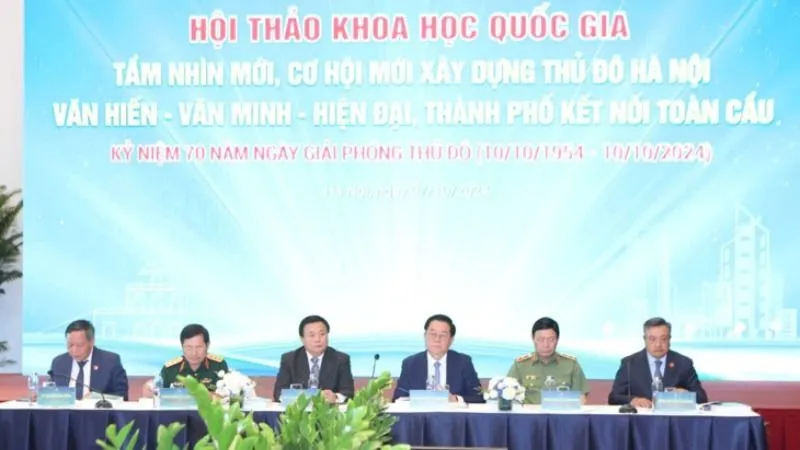 Xây dựng Thủ đô Hà Nội văn hiến - văn minh - hiện đại, thành phố kết nối toàn cầu