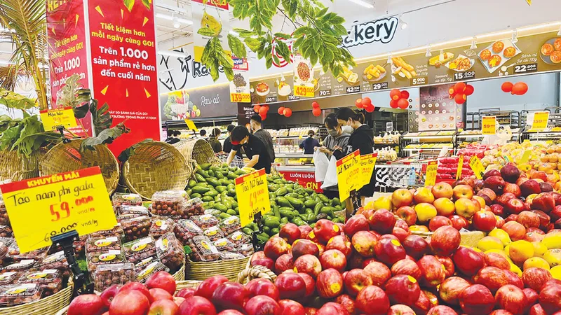Chỗ đứng trái cây Việt