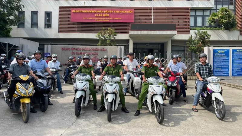 Ra mắt 362 Tổ an ninh trật tự cơ sở ở các xã - thị trấn tại huyện Hóc Môn