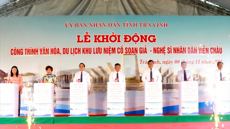 Trà Vinh: Khởi động công trình Khu lưu niệm cố soạn giả, NSND Viễn Châu 
