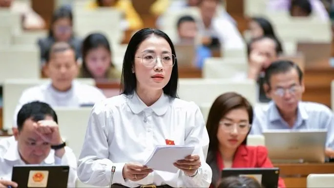 ĐB Quốc hội, bác sĩ Trần Khánh Thu (Thái Bình). Ảnh: QUANG PHÚC