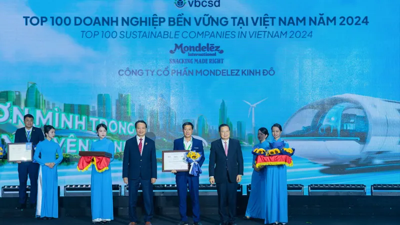 Mondelez Kinh Đô liên tiếp được vinh danh tại nhiều bảng xếp hạng quan trọng