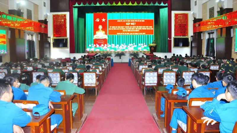 Bộ Tư lệnh TPHCM gặp mặt Kỷ niệm 80 năm Ngày thành lập Quân đội nhân dân Việt Nam