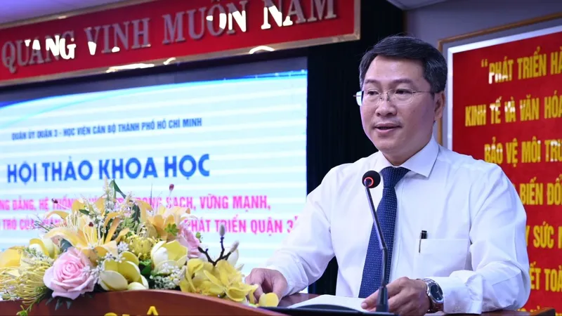 Phát huy vai trò của nhân dân trong xây dựng và phát triển quận 3