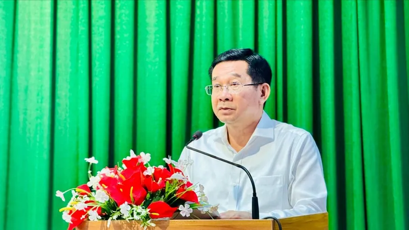 Phó Chủ tịch Thường trực UBND TPHCM Dương Ngọc Hải phát biểu chỉ đạo