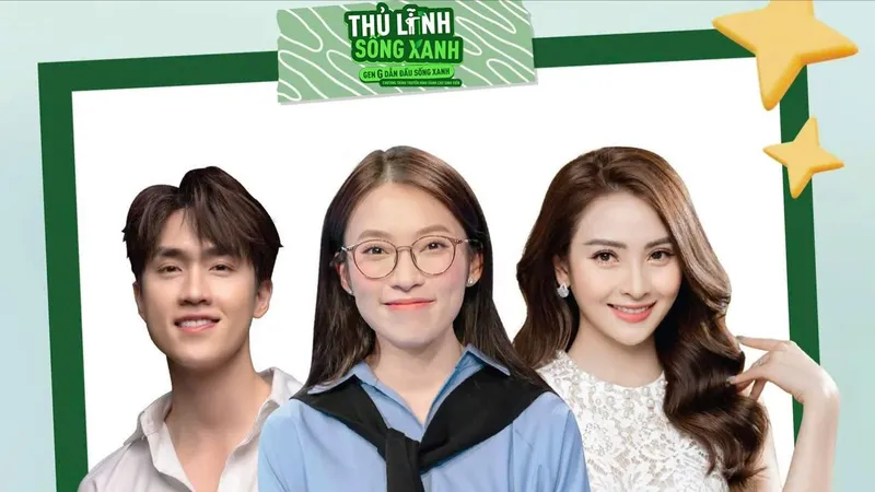 Chương trình “Thủ lĩnh sống xanh” nhằm truyền cảm hứng bảo vệ môi trường đến khán giả trẻ, đặc biệt là thế hệ Gen Z