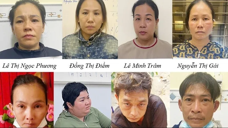 Tạm giữ 9 đối tượng trong vụ dàn cảnh, cướp tài sản tại chùa Kim Tiên