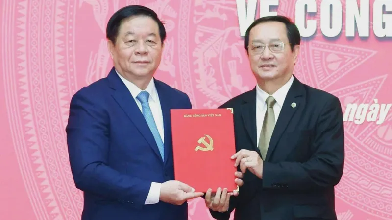 Đồng chí Huỳnh Thành Đạt giữ chức Phó Trưởng Ban Tuyên giáo và Dân vận Trung ương