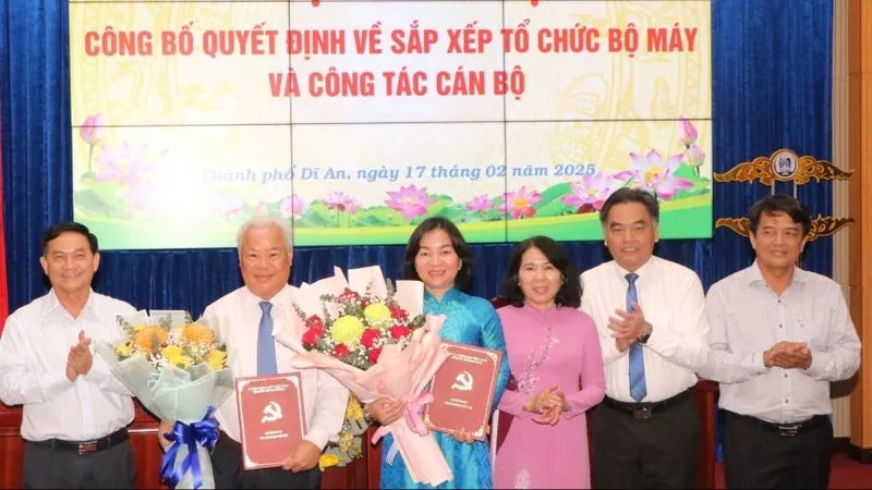 Bình Dương: TP Dĩ An có tân Bí thư Thành ủy