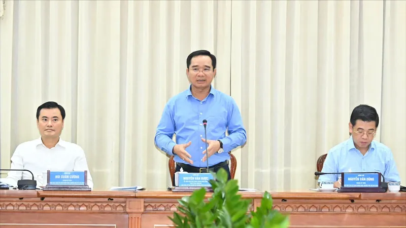 Chủ tịch UBND TPHCM Nguyễn Văn Được: Tập trung các giải pháp tăng trưởng hai con số
