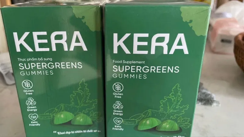  “Kẹo rau củ Kera” có chất tạo ngọt Sorbitol không được công bố