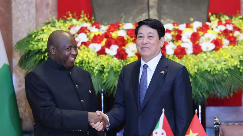 Tổng thống Burundi sẵn sàng làm cầu nối để Việt Nam tăng cường hợp tác với các nước châu Phi
