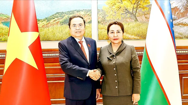 Chủ tịch Quốc hội Trần Thanh Mẫn dự IPU-150, thăm chính thức Uzbekistan