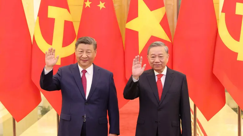 Tổng Bí thư Tô Lâm chủ trì lễ đón Tổng Bí thư, Chủ tịch nước Trung Quốc Tập Cận Bình