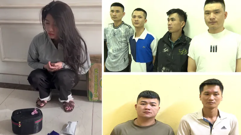 Triệt phá đường dây ma túy liên tỉnh, bắt 7 đối tượng cùng hàng ngàn viên ma túy