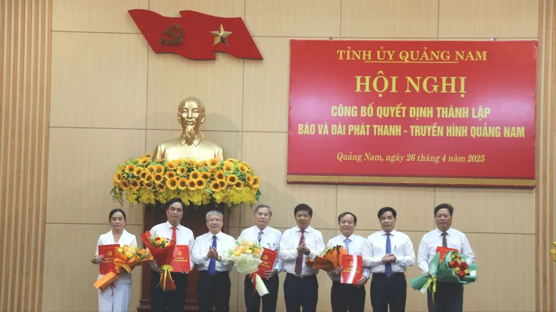 Hợp nhất Báo Quảng Nam và Đài Phát thanh - Truyền hình Quảng Nam