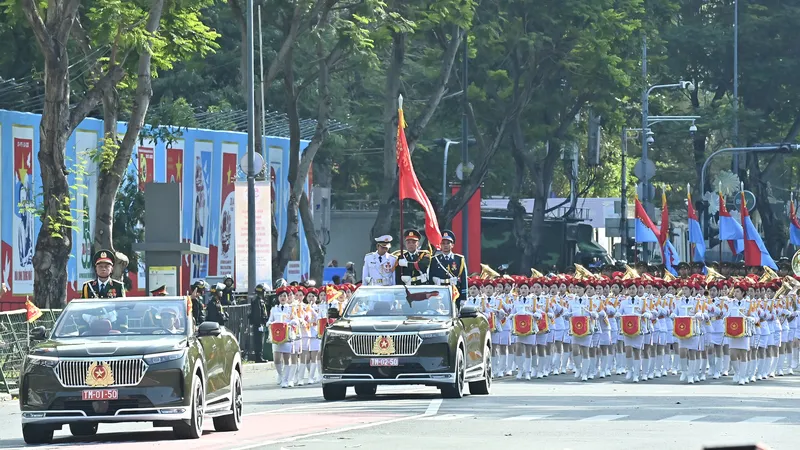 Tổng duyệt cấp Nhà nước diễu binh, diễu hành lễ kỷ niệm 30-4: Tự hào Việt Nam!