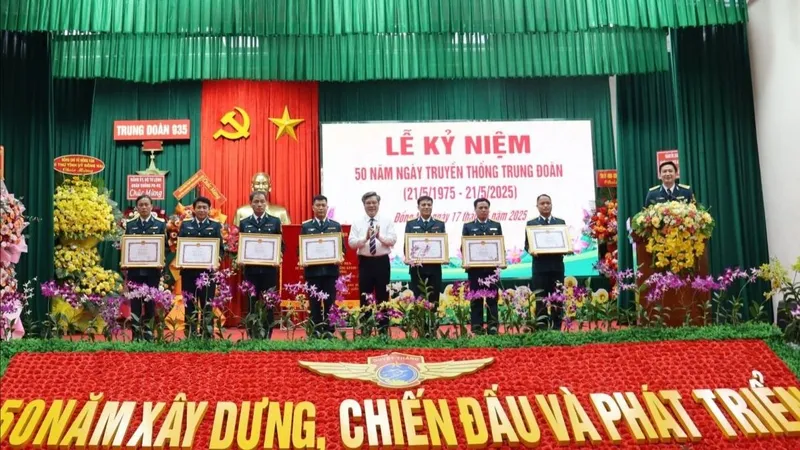 Trung đoàn 935 hoàn thành xuất sắc nhiệm vụ A50
