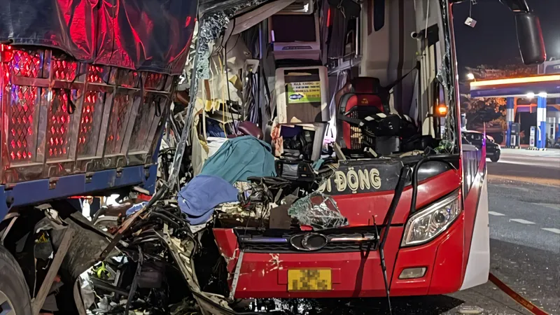 Hiện trường vụ tai nạn