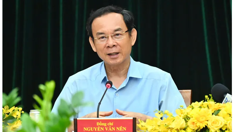 Bí thư Thành ủy TPHCM Nguyễn Văn Nên: Buổi vận hành thành công, có kết quả là sản phẩm thực tế