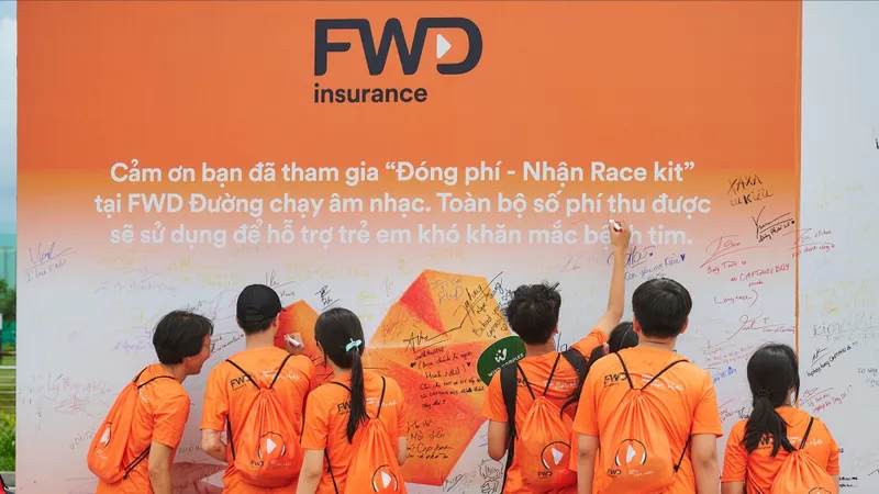 Hàng ngàn người tham gia FWD Đường chạy âm nhạc 2025