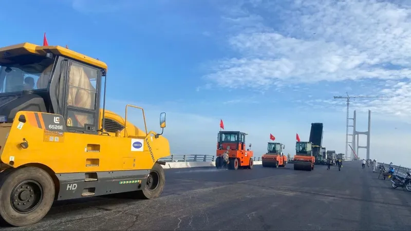 Hoàn thành Dự án cầu Rạch Miễu 2 vào đầu tháng 8-2025