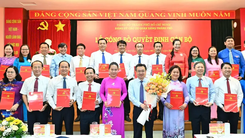Đồng chí Nguyễn Thanh Nghị làm Bí thư Đảng ủy các cơ quan Đảng TPHCM 