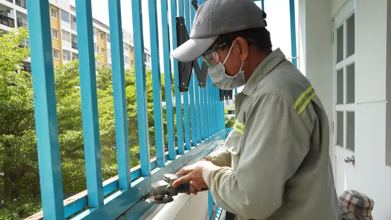 Phường Tăng Nhơn Phú (TPHCM) ra quân tháo dỡ “chuồng cọp”