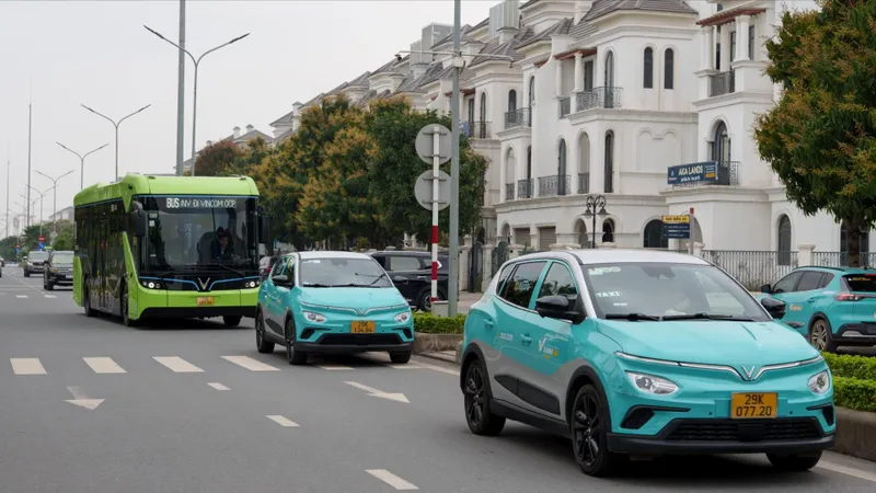 Tại sao các doanh nghiệp vận tải đồng loạt chuyển sang dùng xe điện?