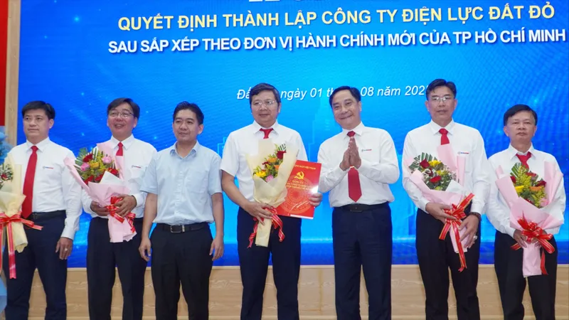 Thành lập Công ty Điện lực Đất Đỏ cung ứng điện cho 16 xã của TPHCM