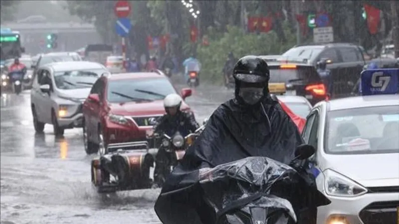 Bắc bộ sắp đón đợt mưa lớn xua tan nắng nóng