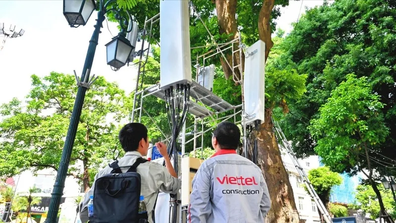 Viettel sẽ phủ sóng 5G toàn bộ sự kiện A80