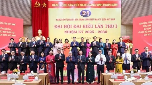 Đồng chí Đỗ Văn Chiến giữ chức Bí thư Đảng ủy Cơ quan Ủy ban Trung ương MTTQ Việt Nam