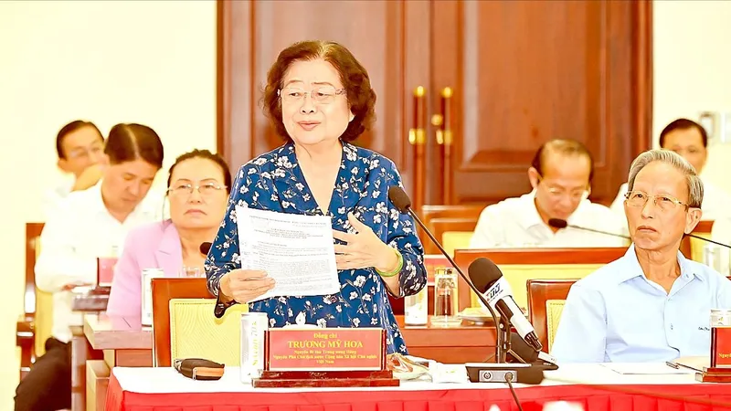 Góp ý Dự thảo văn kiện Đại hội Đảng bộ các cấp tại TPHCM: Nhiều ý kiến tâm huyết, thẳng thắn, trí tuệ